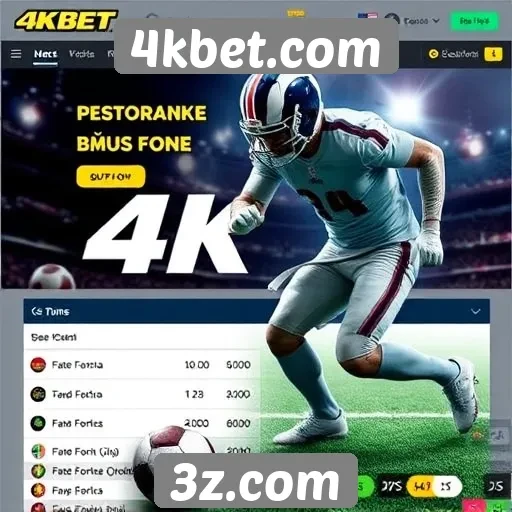 Comparativo de bônus oferecidos pelo 4kbet.com